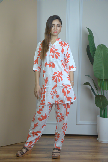 The Red Drift Co-ord Set