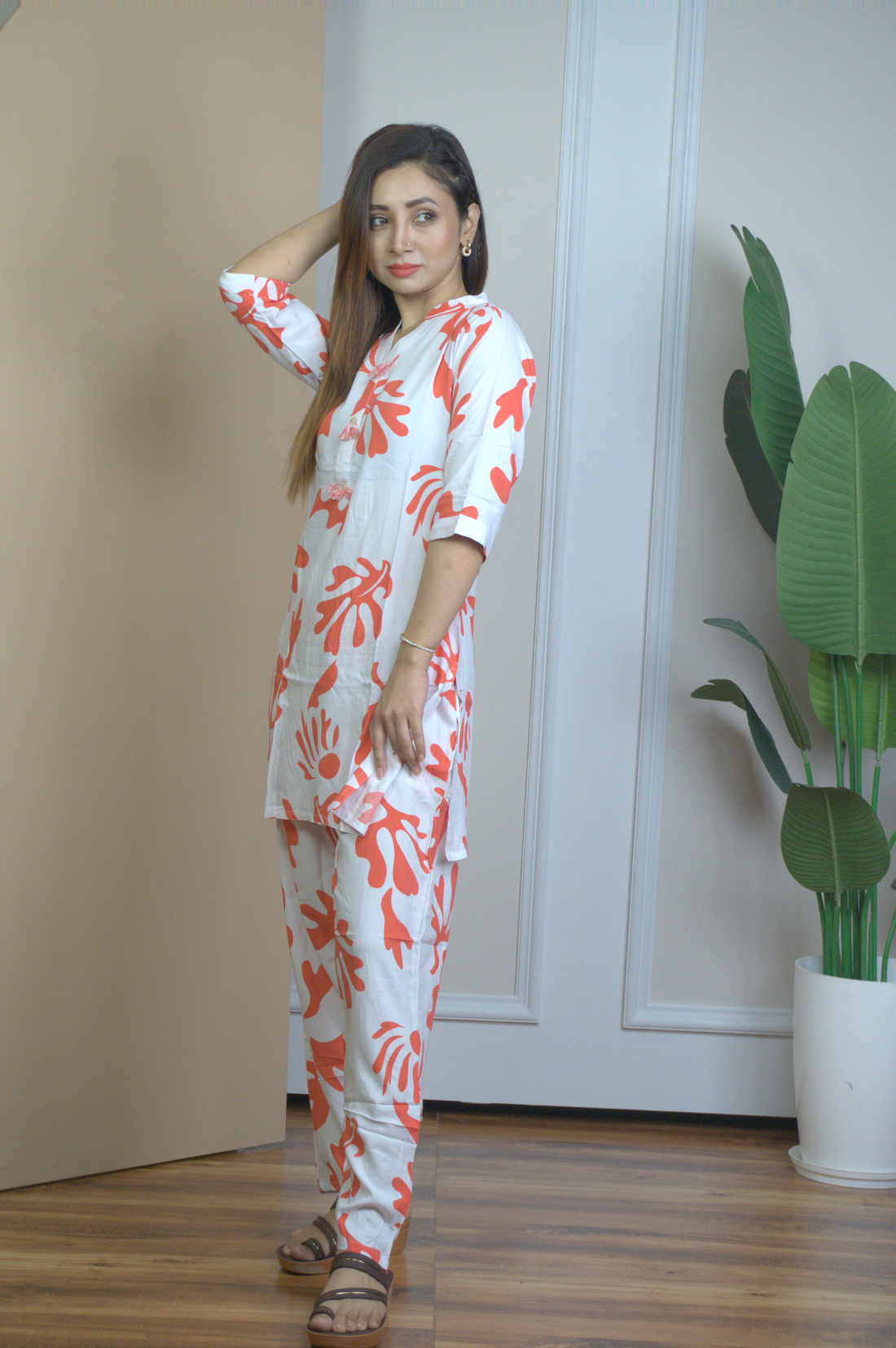 The Red Drift Co-ord Set