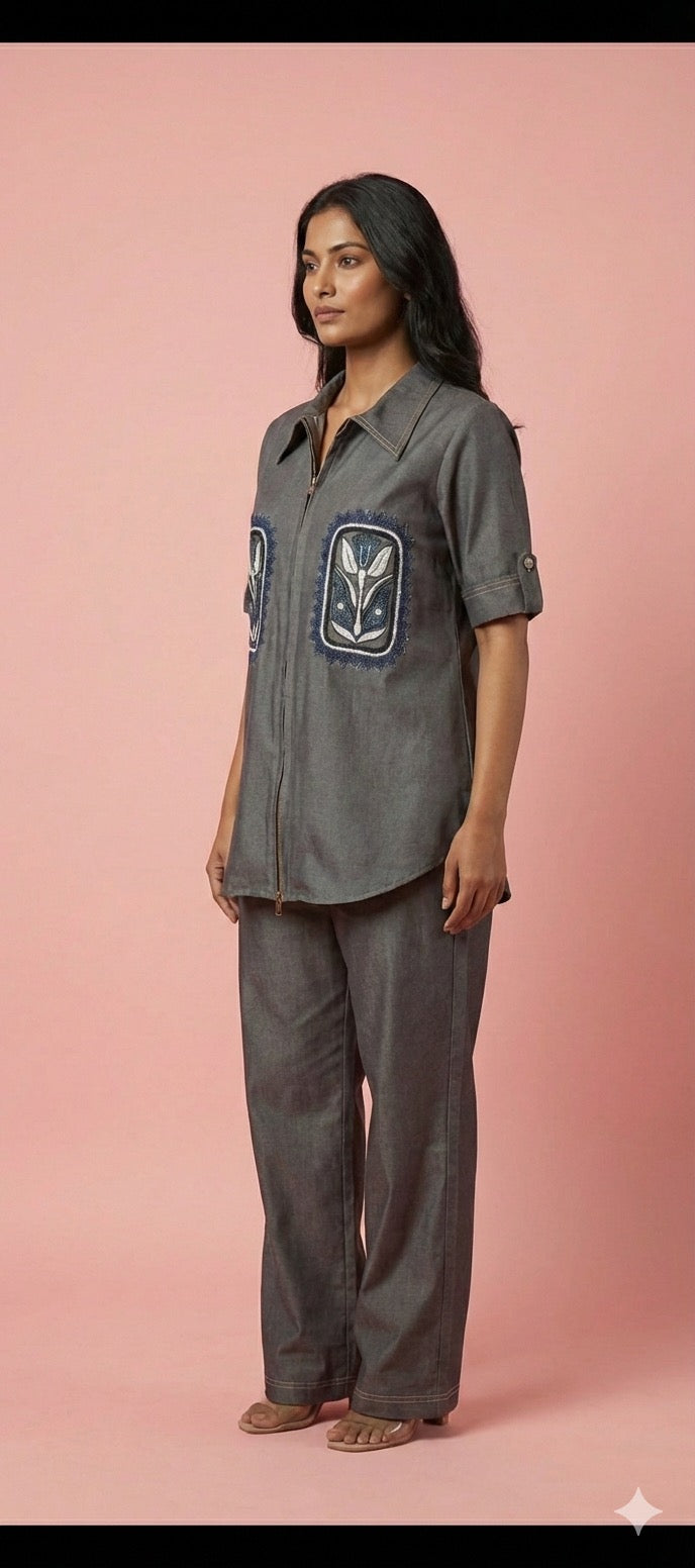 Samrika Urban Slate Co-ord Set